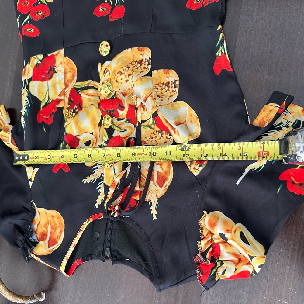 Vintage dress Romantic Midi Floral Dress - Picture 6 of 6